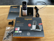 Gigaset S810A DECT Schnurlostelefon mit Anrufbeantworter - Silber/Schwarz in OVP