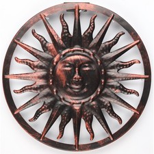 LED Solar Wandleuchte Sonne