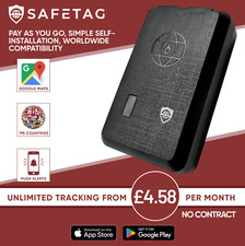 SafeTag GPS Ortungsgerät - Auto Var Coach Magnetischer GPS Tracker - Pay as you go
