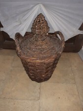 Korbflasche Glasballon Schnapsflasche Gärballon Bierballon Weinballon