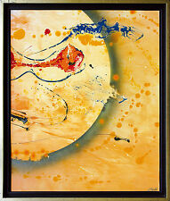 Jozsef Toth *1944: Planet Venus Öl-Lack-Gemälde Kosmos Weltall Astronomie 1996