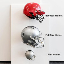 2 Pack Football Helmet Wall