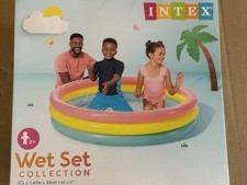 Intex 57422 Aufstellpool Aufblasbarer Pool Rund 147 x 33 cm