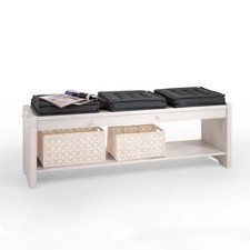 Sitzbank kiefer massiv - kiefer,