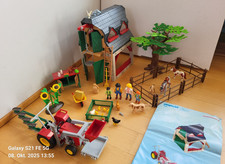 Playmobil 4066 Großer Bauernhof ?mit Traktor?viele Tiere?super Zubehör + Plan