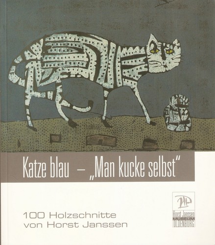 Horst janssen katze - horst, blau