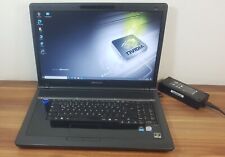 18,4" Riesen Notebook Medion P8610 2x2GHz 256GB SSD Nvidia GeForce Hybrid SLI