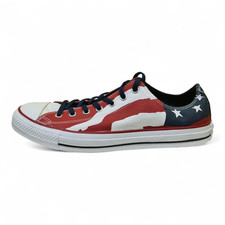 Converse CT All Star Ox USA Flagge patriotische Canvas Skate Turnschuhe (148835F)
