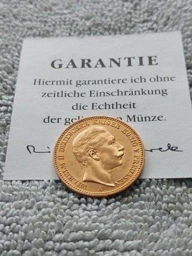 Gold münze mark - 20,
