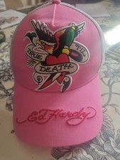 Ed Hardy True Till Death Trucker Urban Outfitters Baseball Cap (RAR)