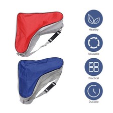  2pc Mesh Stoff Einkaufstasche Skating Triangle Bag Skate Schuh