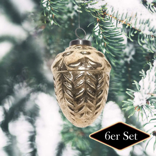Weihnachtskugel tannenzapfen - weihnachtskugel,