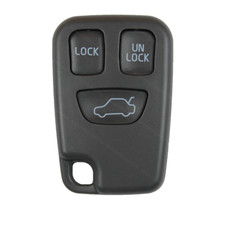 Schlüssel Gehäuse 3 Tasten Autoschlüssel passend für VOLVO S40 V40 S70 V70 C70