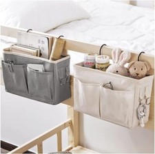 Bett Taschen Organizer, Nachttisch hängende Aufbewahrung Caddy für Zeitschriften Bücher Fernbedienung S
