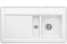 Mabo Villeroy & Boch Keramikspüle  White Pearl