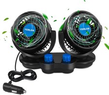 12V Auto Ventilator Doppelkopf