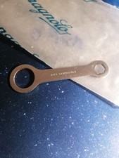 BREV CAMPAGNOLO WERKZEUG PEDAL SCHLÜSSEL. STAUBKAPPE. Für Record PEDALE. WIE NEU