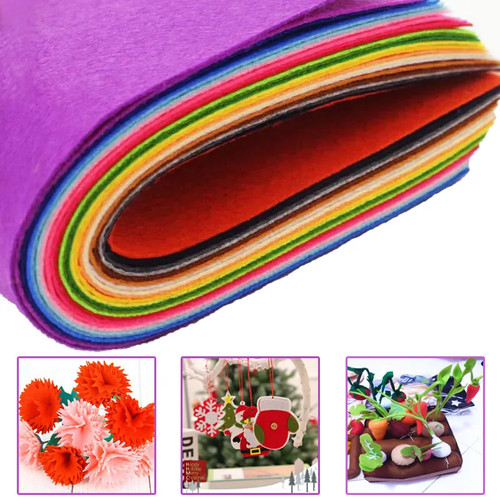 Filz stoff patchwork - stoff, set