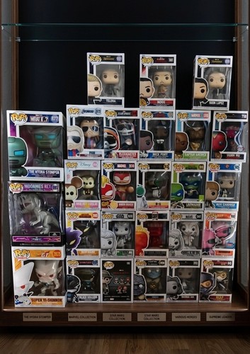 Große funko pop sammlung - sammlung,