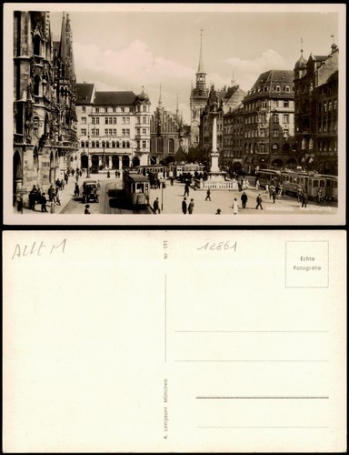 Ansichtskarte münchen - ansichtskarte,