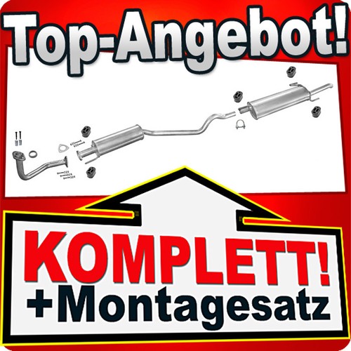 Auspuff für opel astra - auspuff,