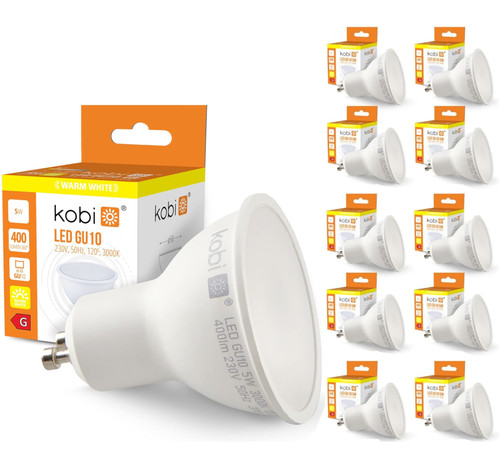 10x led glühbirne gu10 - 10x,