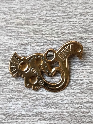 Kalevala koru brosche bronze - koru,