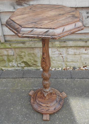 Vintage holz beistelltisch - vintage,