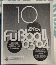 Ca. 289 Panini Sticker „Bundesliga 2003/2004“