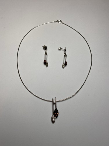 925 silber schmuckset kette - 925,