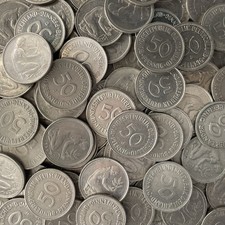 50 Pfennig Münzen BRD (vor €) & Bank deutscher Länder • Sammlung Lot Konvolut