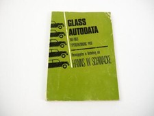 Glass Autodata 1961-1969 Typenkennung PKW, Hrsg. in Verbindung mit H. Schwacke