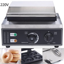 6Stück kommerzielle Elektrische Donut Maker Machine Donut Making Maschine 1550W