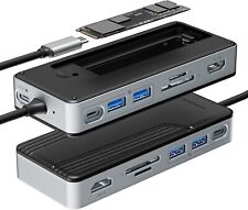 M.2 NVMe SATA SSD Gehäuse 8