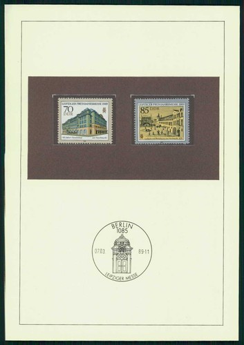 Ddr schmuckblatt 1989 - schmuckblatt,