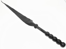 Peitsche leder 85cm mit - leder,
