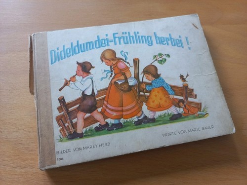 Altes antikes kinderbuch - altes,
