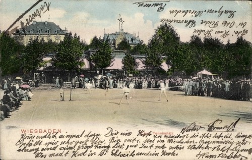 Wiesbaden hessen - ak,