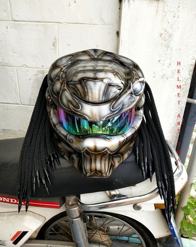 Custom predator motorradhelm - custom,