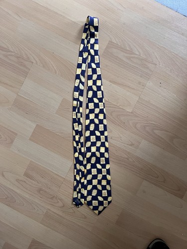 Clc krawatte blau gelb - clc,