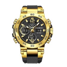 Luxus Herren Armbanduhr Quarzuhr Sportuhr Datum 5ATM Wasserdicht Taucher Uhren