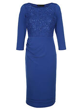 Marken Jersey Abend Kleid mit