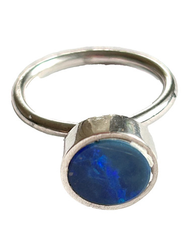 Vintage designer opalring - vintage,