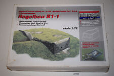 MDS Models 72005 Regelbau B1-1 Bunker Pommernstellung Westwall 1:72 NEU mit OVP