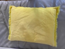 Retro Kissenbezug Kissenhülle original 60er70er, Gelb,  ca. 53 x 40 cm