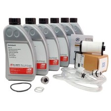 Original ZF Getriebefilter + 6 Liter Öl 6-Gang für VAG DQ250  inkl. Schlauch