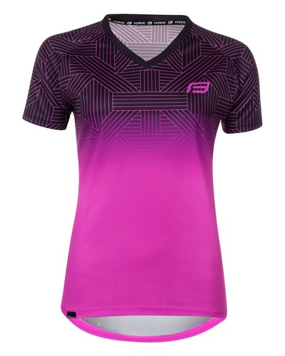 Damen fahrrad trikot - damen, pink