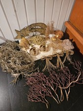 Deko Paket- Weihnachten - Gold - Glitzer - Dekolicht - Kerzenständer uvm.
