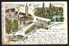 Lithographie Bad Schmiedeberg