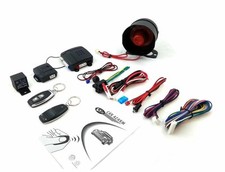Auto Kfz Universal Schutz-System Alarmanlage mit 2 Handsendern ZV-Ansteuerung